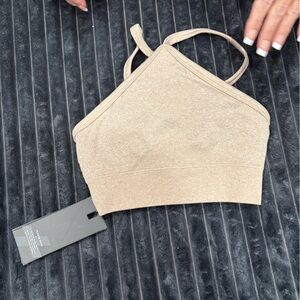 Stylish Beige Sports Bra